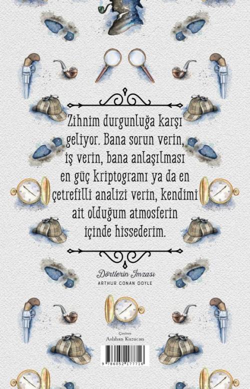 Dörtlerin İmzası (Ciltli) - kitap Sir Arthur Conan Doyle