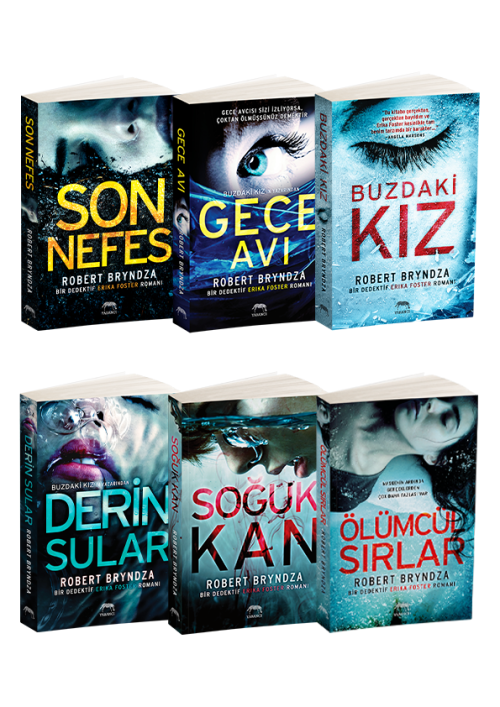 Erika Foster 6 Kitap Takım - kitap Robert Bryndza