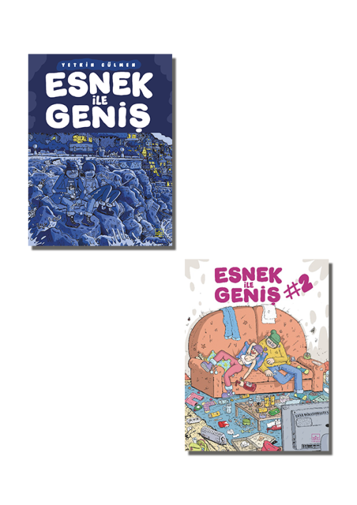 Esnek ile Geniş 2 Kitap Takım - kitap Yetkin Gülmen