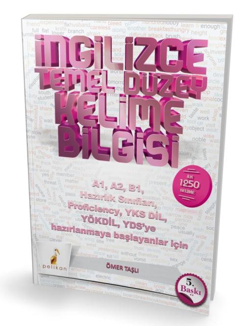 İngilizce Temel Düzey Kelime Bilgisi - kitap Ömer Taşlı