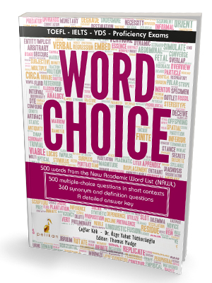 KELEPİR Word Choice TOEFL IELTS YDS Proficiency Exams - kitap Çağlar K