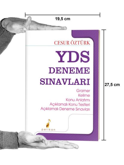 KELEPİR YDS Deneme Sınavları - kitap Cesur Öztürk