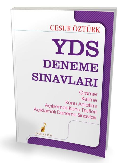 KELEPİR YDS Deneme Sınavları - kitap Cesur Öztürk