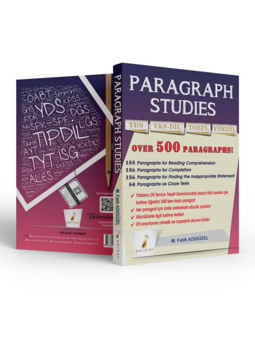 Pelikan Yayınları Paragraph Studies YDS - YÖKDİL - YKSDİL - TOEFL - ki