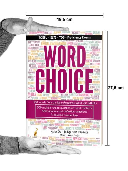 Word Choice TOEFL IELTS YDS Proficiency Exams - kitap Çağlar Kök