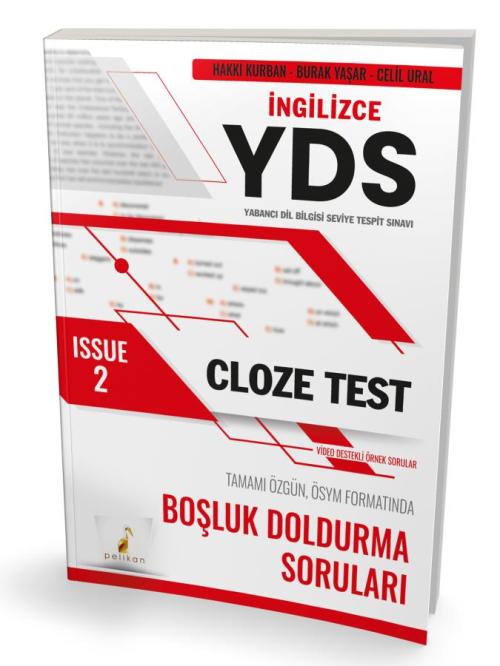 YDS İngilizce Cloze Test Issue 2 - kitap Hakkı Kurban