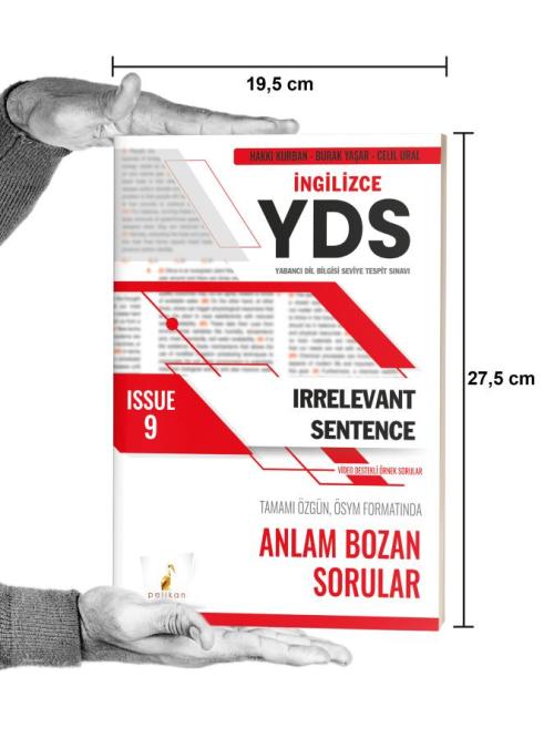 YDS İngilizce Irrelevant Sentence Issue 9 - kitap Hakkı Kurban