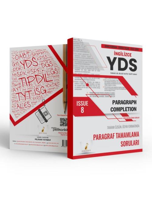 YDS İngilizce Paragraph Completion Issue 8 - kitap Hakkı Kurban