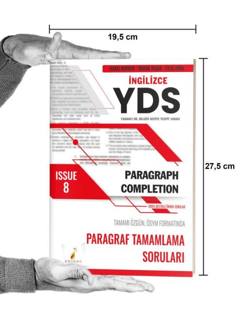 YDS İngilizce Paragraph Completion Issue 8 - kitap Hakkı Kurban