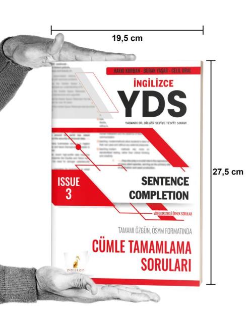 YDS İngilizce Sentence Completion Issue 3 - kitap Hakkı Kurban