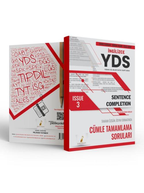 YDS İngilizce Sentence Completion Issue 3 - kitap Hakkı Kurban