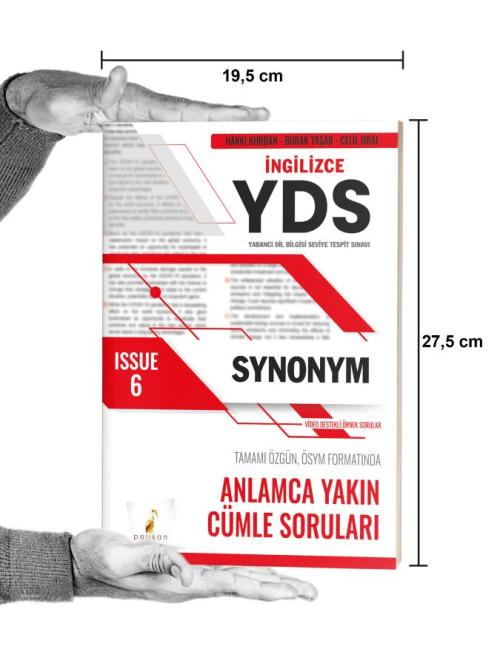 YDS İngilizce Synonym Issue 6 - kitap Hakkı Kurban